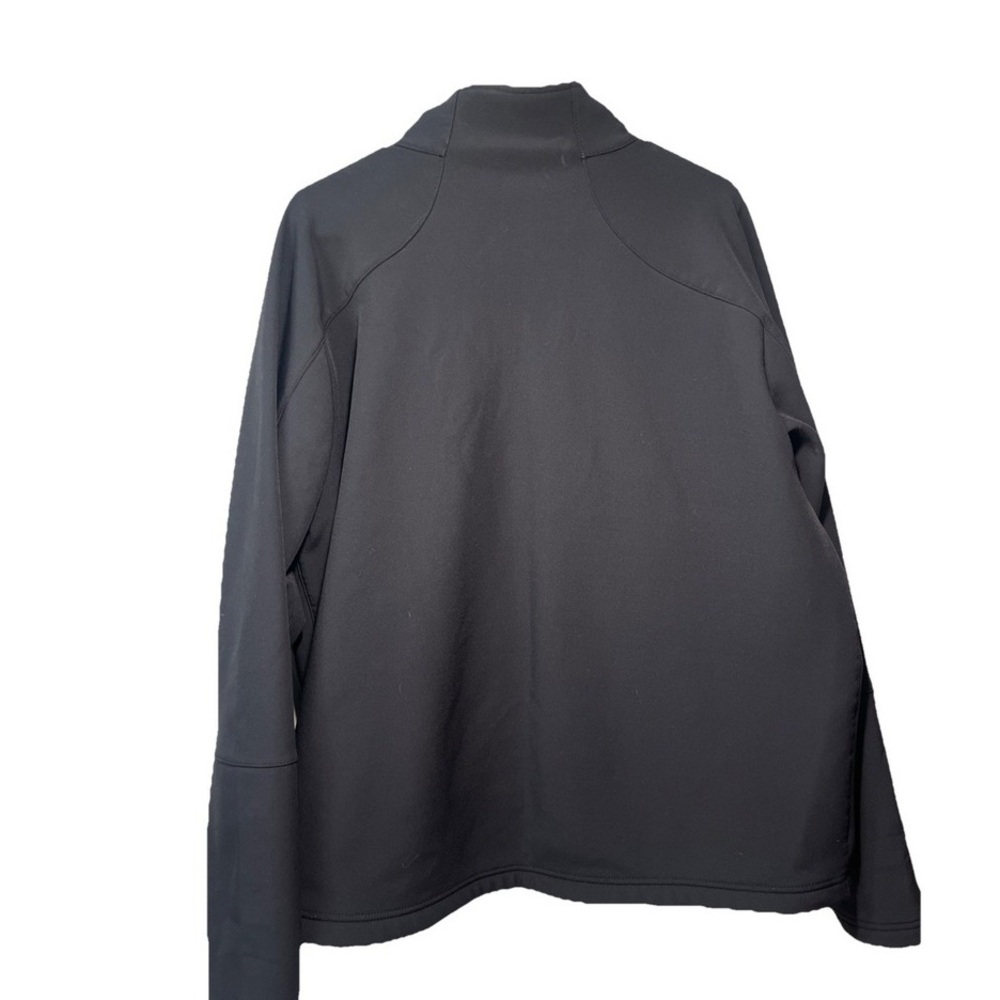 Men's Black Full-Zip Softshell Jacket - Unbranded - image 2